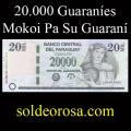Billetes 2009 2- 20.000 Guaranes